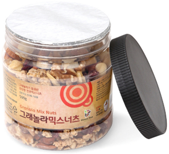 그린너트 믹스너트 용기, 500g, 1개