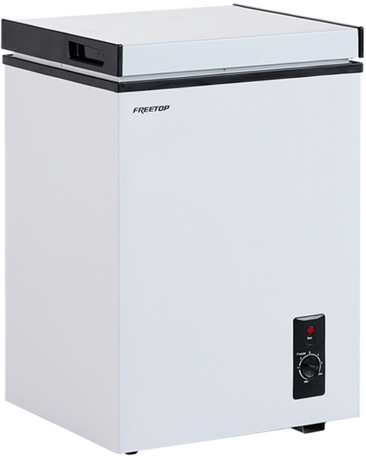 미니냉동고 소형 원룸 가정용 업소용 얼음 아이스크림 냉동고 60L, 화이트, FTO-F60WF1