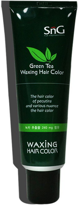 SnG그린티 왁싱 헤어칼라 . 헤어메니큐어. 셀프컬러트리트먼트. 240ml, 레드와인, 1