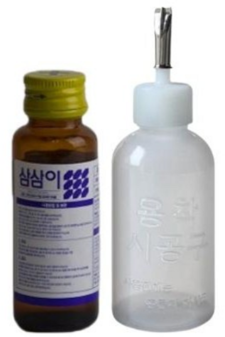 INVEN* 인벤 고급 장판이음 접착제 (인벤용착제+시공구) @안전2중포장@ 장판 이음매 이음새 용착제, 인벤 용착제 SET, 1개