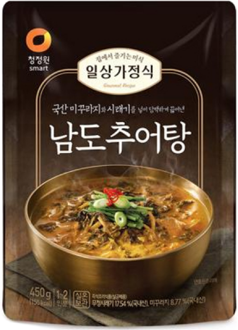 청정원 일상가정식 남도 추어탕 450g x 12개입(1box), 1개