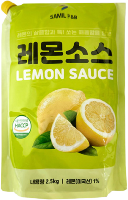 삼일 레몬소스 2.5kg, 1개