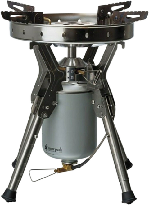 스노우피크 캠핑 기가파워 LI 스토브 강염 가스 버너 GS-1000