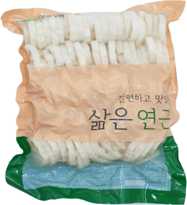 J&J 자숙 연근 1kg 1팩(수입)특가! (데친 연근), 1개, 자숙연근 1kg 1팩