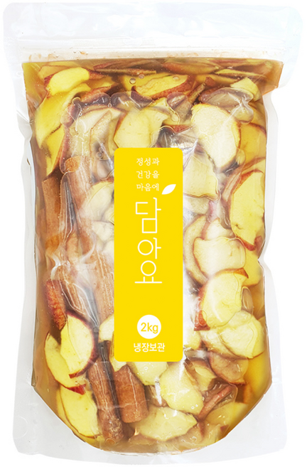 담아요 수제 시나몬애플청(정백당), 1개, 1개입, 2kg