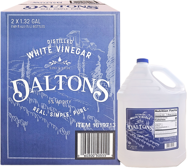 코스트코 레인하트 달톤 화이트식초 + 더메이런알콜티슈, 5L, 2개