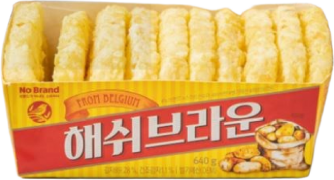 노브랜드 해쉬브라운감자 640g, 2개