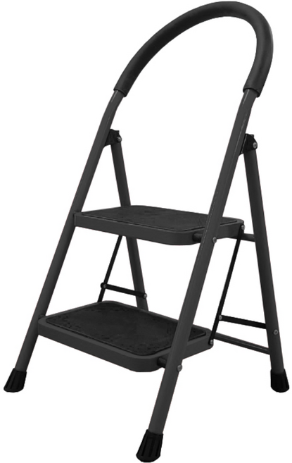 [청이스토어] 가정용 접이식 3단사다리 A형 선반사다리 안전발판 미끄럼방지, 1개