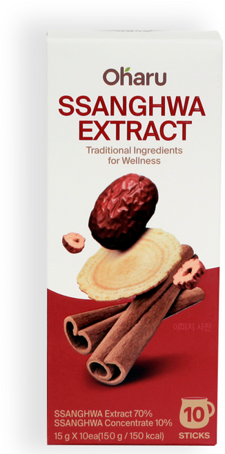 오하루 자연가득 쌍화진액 배 도라지 사양벌꿀 상황버섯 영지버섯 차가버섯 배합, 10개, 15g