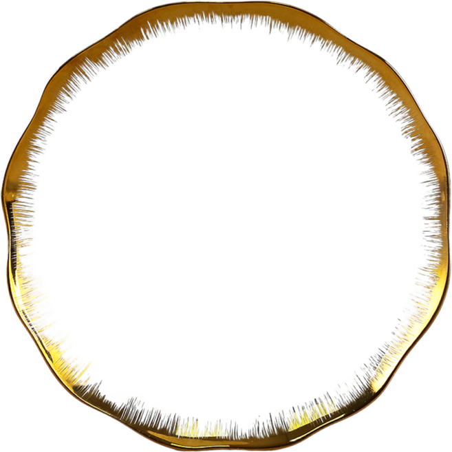 모던클라시 뉴 본 차이나 그랑데 2p, 화이트, 그랑데 접시 2p, 1세트