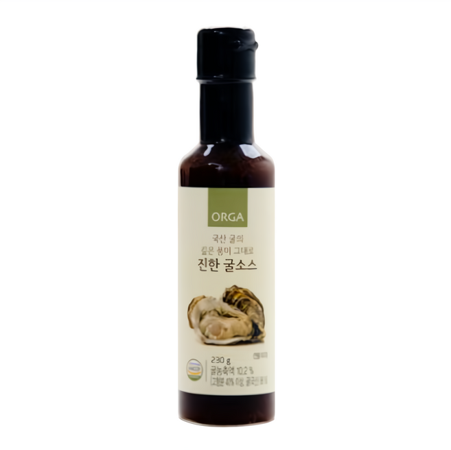 올가홀푸드 국산 굴의 깊은 풍미 그대로 진한 굴소스, 230g, 1개