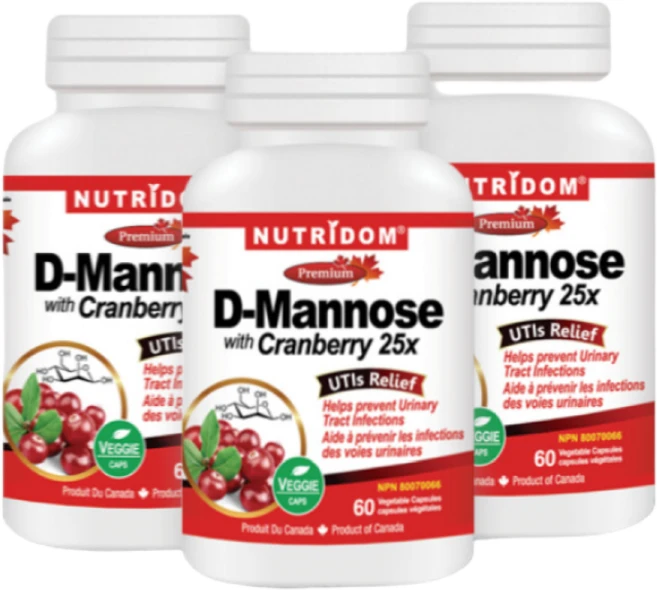 (3팩 특가) 뉴트리돔 D 만노즈 500mg 마노스 맨노스 크랜베리함유 60캡슐 N278, 3개, 60정 - 쿠팡