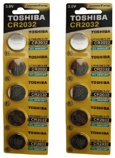 도시바 CR2032 리튬건전지 5개입 X 2팩, 2개