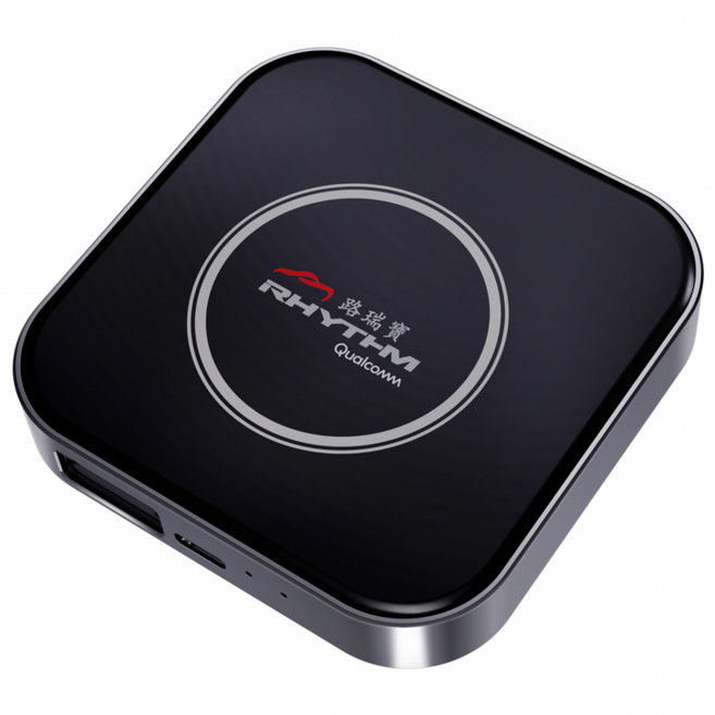 RHYTHM 路瑞寶 Carcube Plus-X CarPlay 安卓盒 (中階款), 1個, black