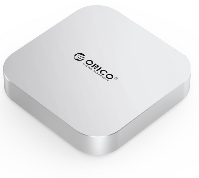 오리코 MiniMate 40Gbps 맥미니 외장 SSD 데스크탑 스토리지 M4PRO, 실버, 512GB