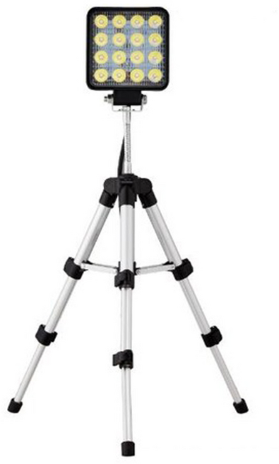 피싱조이 LED 집어등 + 자바라 + 삼각대, 백색, 1개