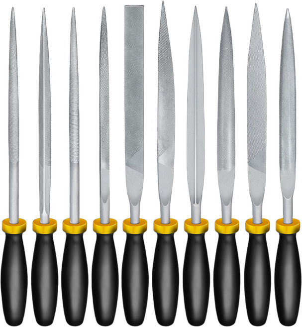 유스툴 쇠줄 야스리 연마 줄 세트 160mm 10P, 1개