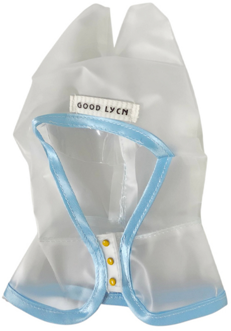 라부부 1 2 4 세대 인형 우비 레인코트 호환, 화이트, 1개