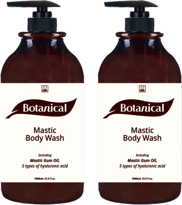 보태니컬 매스틱 바디워시 스위트플로랄 대용량, 2개, 1L - 쿠팡