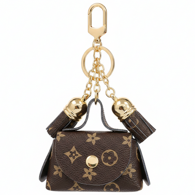 김엔강 가방장식 미니가방키링 가죽 백참 자동차키홀더 장식 악세사리