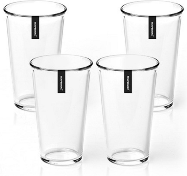 글라스락 내열강화 샤이닝 텀블러, 투명, 500ml, 4개