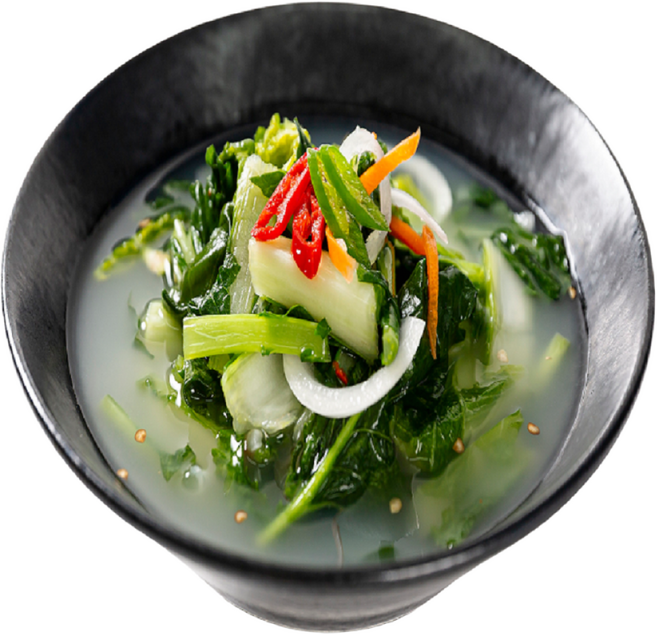 시원하고 칼칼한 얼갈이 열무물김치 2kg 국내산100% 오늘담근 송미푸드김치, 1개