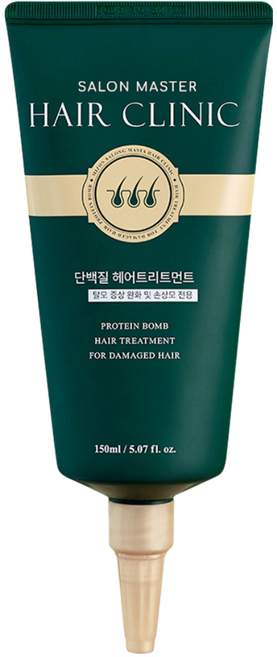 미즈온 살롱 마스타 헤어 클리닉 단백질 트리트먼트, 150ml, 1개