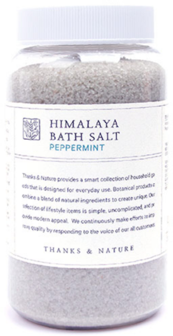 쌩스네이처 히말라야 바스솔트 페퍼민트향, 1.2kg, 1개