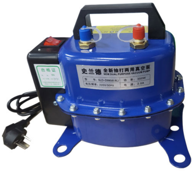 자동차 / 일반 초소형 에어컨용 토출압력 겸용 진공펌프, 1개