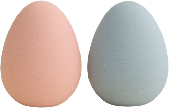 크로스몰 방습탈취 규조토 에그 셋트(블루2+핑크2), 4개, 75g