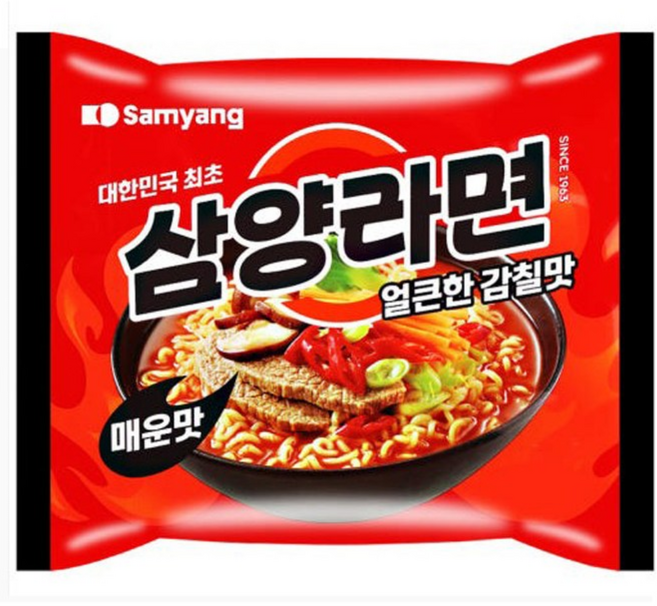 삼양라면 매운맛 120g, 10개