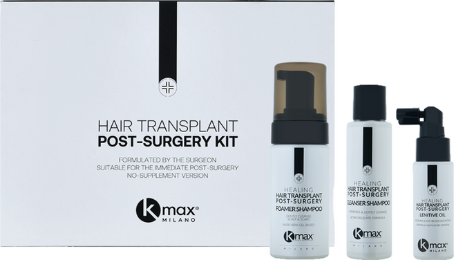 케이맥스 모발이식 전용 관리키트 생착스프레이 레니티브오일 퍼퓸 샴푸 클렌저 샴푸 3종세트, 1개