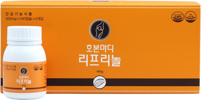 세모 호본마디 리프리놀 500mg 240캡슐 4곽+사은품증정