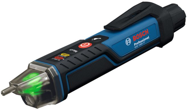 보쉬 비접촉 전압 테스터 GVD1000-17 검전기 전기작업, 1개