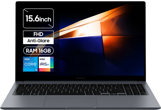 갤럭시북4 15.6 코어I5 13세대 가성비 노트북 한컴오피스팩 동봉, R-A51AG, Linux, 16GB, 1TB, 그레이