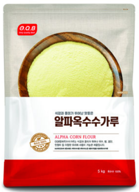 OQB 알파옥수수 가루, 5kg, 1개