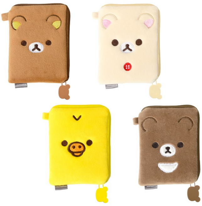 리락쿠마 미니 파우치 4종