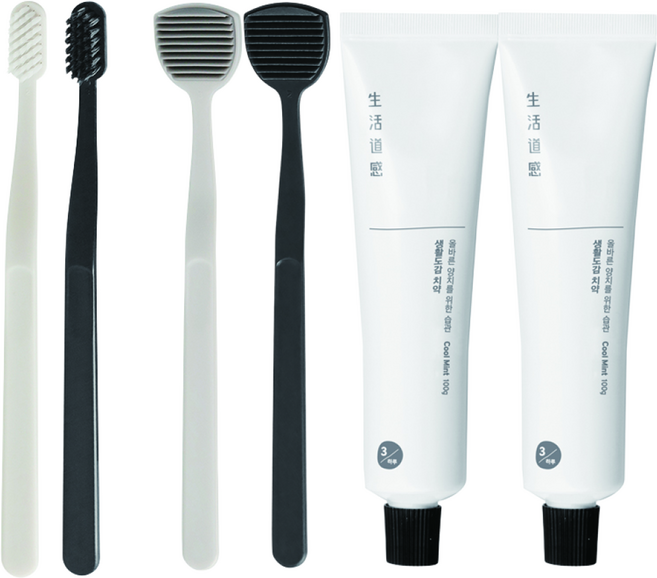 생활도감 구강 케어 세트, 1세트, 100g