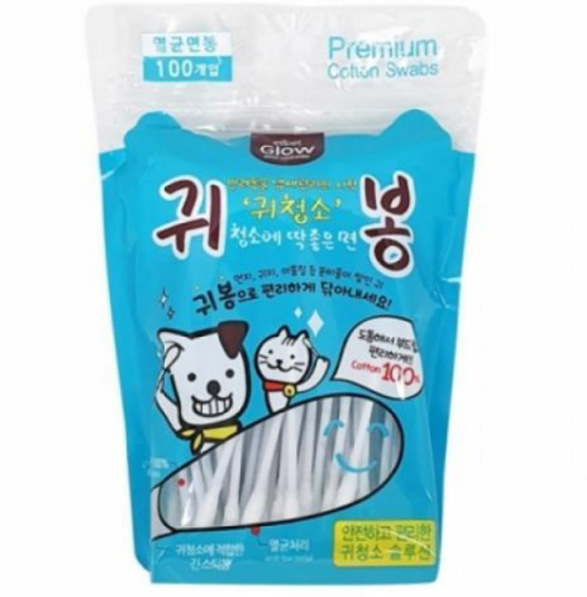 에티펫 반려동물 귀청소 귀봉, 2개