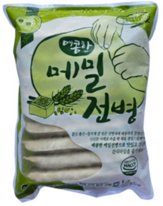 아하 매콤한 메밀전병, 1.2kg, 6개