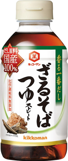 기꼬만 자루소바 쯔유, 300ml, 1개