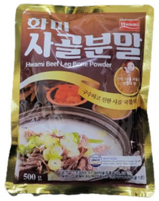 요리 사골 분말 500g 10ea 1BOX 화미, 10개