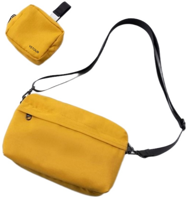 [미니 파우치 SET] 예투어 도난방지가방 여성 크로스백 유럽 해외 여행 트레킹 캠핑 여자 힙색 안티스키밍 RFID 차단