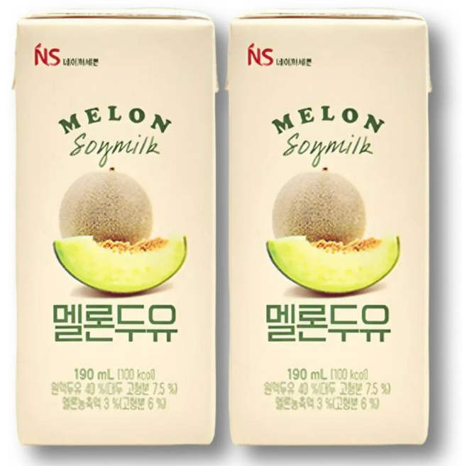 삼육네이처세븐 멜론두유, 190ml, 48개