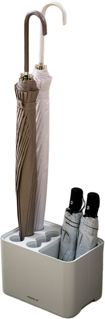 모노플랫 사각 우산꽂이 우산 보관 정리함, 1개, 그레이