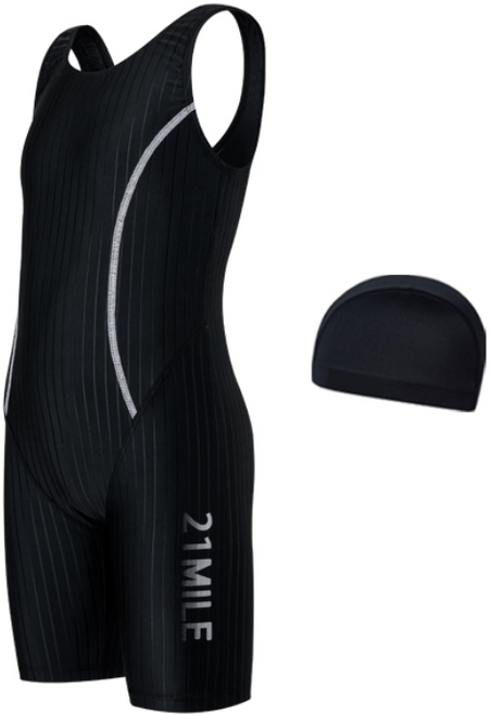 21마일 여아용 아동 주니어 초등학생 5부 수영복