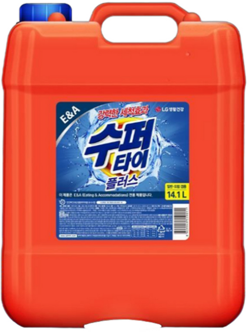 수퍼타이 액체세제, 1개, 14.1L