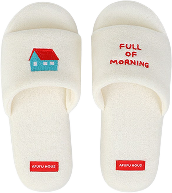 아푸푸하우스 푹신한 메모리폼 쿠션 테리 거실화 룸슈즈