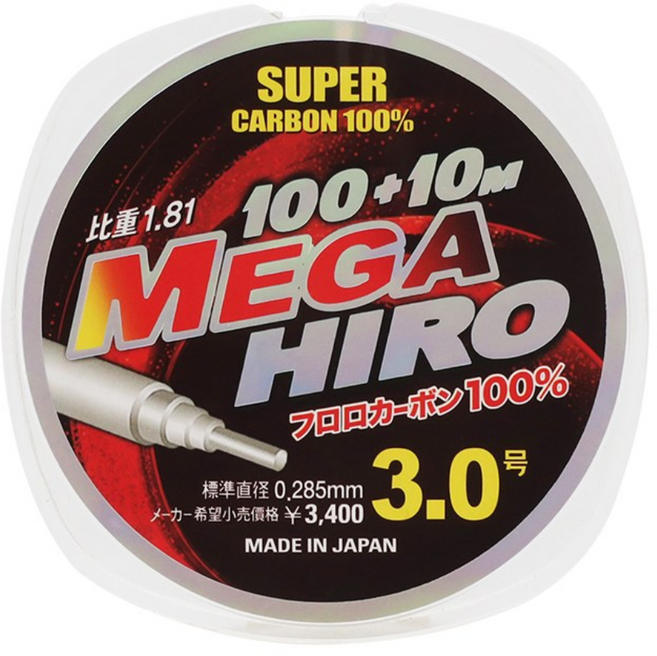 순수 100% 일산 후로로 대물카본라인 100+10M UV차단 카본낚시줄, 1개