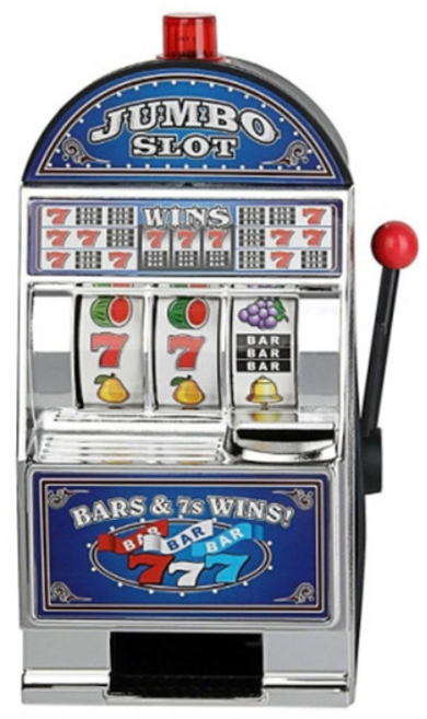 센스마트 대형 슬롯머신 저금통 - 게임기 빅사이즈 점보 NO.777, 1개